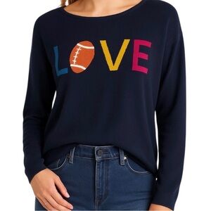 Rachel Zoe Women’s Football Pullover Sweater Size Small